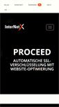 Mobile Screenshot of internetx.com